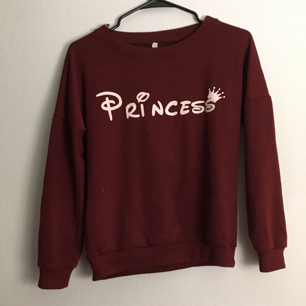 Juniors “princess” sweater